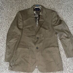 Nautica Men's wool exclusive of ornamentation Tan Sport Coat size 40R